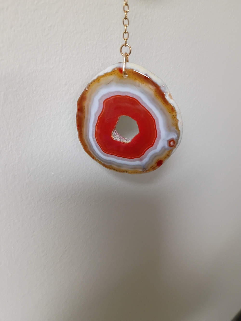 Carnelian Suncatcher/Windchime - Picture 4 of 4